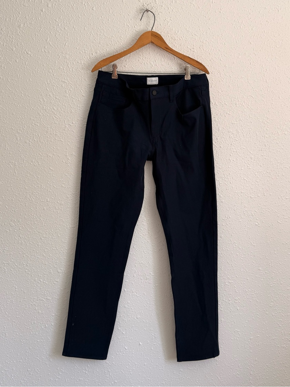 7 diamonds Baron 5 pocket navy blue plants mens 32x32
